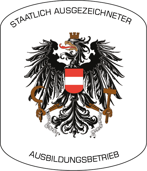 Staatlich ausgezeichneter Ausbildungsbetrieb Logo